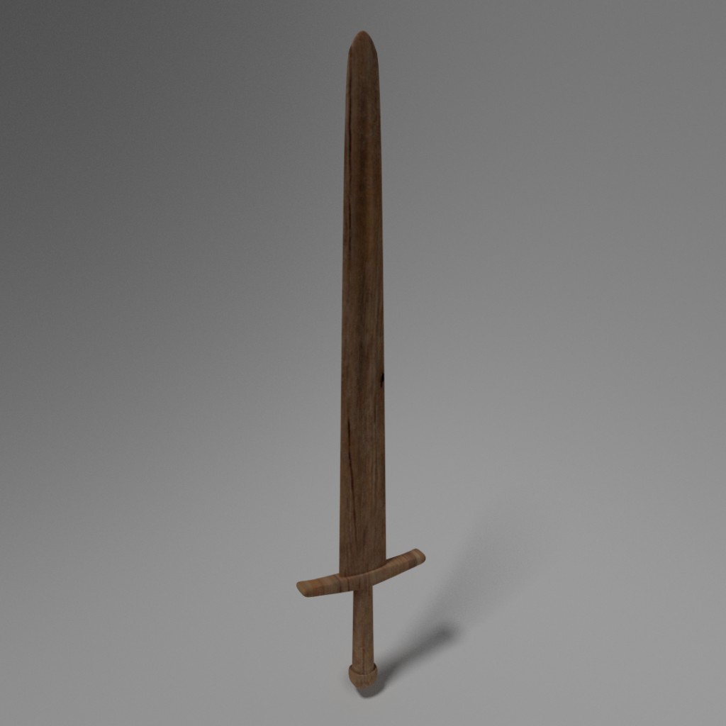 Wooden Training Sword preview image 1